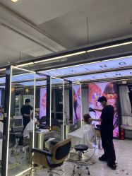 点击看大图 -藤野造型烫发染发