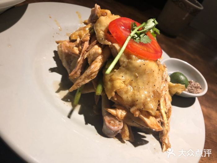 大头虾越式风味餐厅(光明广场店)越式麻油捞鸡图片