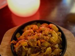 铁板蒜香香辣味虾-Glass hammer 烧烤啤酒(福田购物公园店)