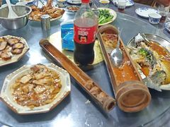 -盛得农家美食·无花果浸鸡·古法烧鸡·竹筒饭(白水寨森林海店)