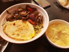 酱爆猪肝葱油拌面-白玉兰食品(汇联商厦店)