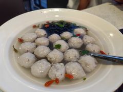 清汤墨鱼丸-巧克力渔家.小船海鲜胶东菜(万平口店)