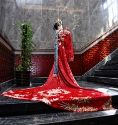 -懿沉香中式嫁衣礼服秀禾服龙凤褂马来褂旗袍总店