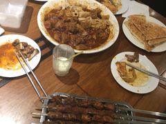 羊肉串没吃到-天山新疆餐厅