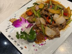 姜葱炒牛肉-丰食农家乐