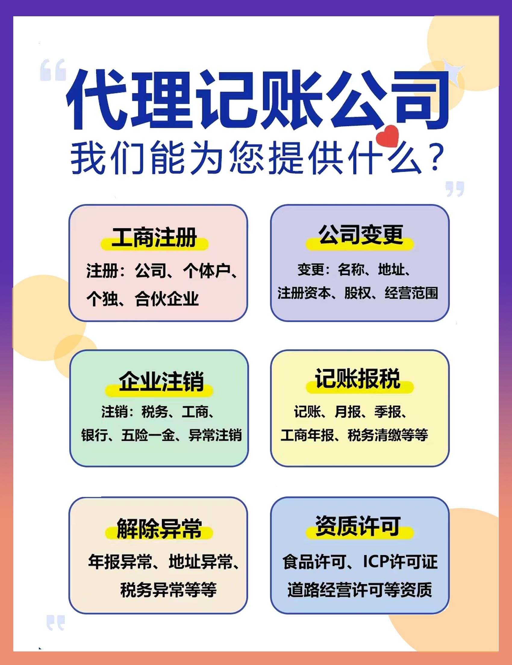 注册代理记账公司需要什么资质证书