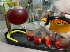 实验中的水果茶-3号仓库·创意中国菜(乐清正大广场店)