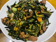 黄瓜皮炒肉-岳城根据地(洣江大道店)