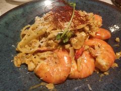 芝士蘑菇鲜虾意大利面-BE BRIGHT KITCHEN(正佳广场店)