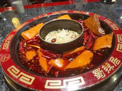 菌汤鸳鸯锅-蜀辣居鲜货老火锅(红牌楼店)