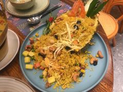 菠萝海鲜炒饭-苏梅花园(群星城店)
