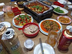 炭烤鲈鱼-张太婆老妈蹄花川菜馆·中华餐饮老字号(望平街店)