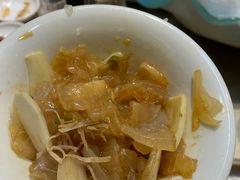 拌好的顺德鱼生-丰尔粥食·顺德鱼生·干蒸排骨顺德菜(大良分店)