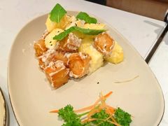 菠萝油条虾-鹿港小镇(黄金店)