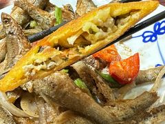 玉米饼-芦茨金富饭庄·25年老字号·专做稻草鸡