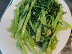 蒜蓉炒通菜-太白餐厅•三十年老字号•坚持做现菜(体育东横街店)