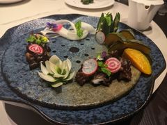 缤纷有机时蔬刺身-次第花开素食雅宴