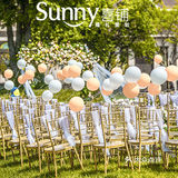 解锁你的盛夏婚礼色系：糖果色 我遇见你 仿佛如同遇见