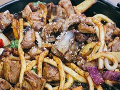 -夏都地标马一刀烤肉美食城
