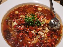 海鲜毛血旺-吕氏疙瘩汤·海鲜新鲁菜(凯德mall新都心店)