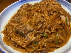五花肉炒酸菜粉-95号酱骨·一块豆腐(展春园西路店)