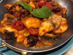 西班牙式辣肉肠乌鱼片-港丽餐厅(高德置地店)