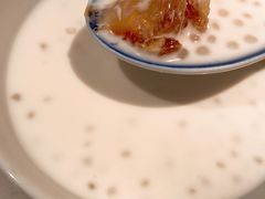 椰汁西米露炖桃胶-肥仔文澳门猪骨煲(南京西路店)