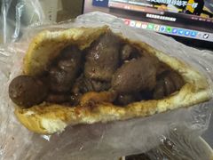 -清真回族八哥秘制饼夹菜