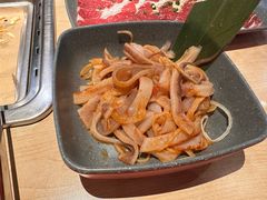 泰式烤鱿鱼-新石器烤肉(百联川沙店)