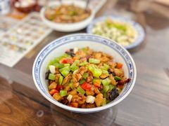 辣子鸡丁煮馍-老西安韩记三鲜煮馍(四府街店)