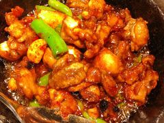 石锅杭椒牛蛙-桂满陇天书(南京德基旗舰店)