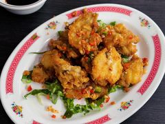 椒盐九肚鱼-香港祥正飯店·正宗灣仔50年海鲜老字号