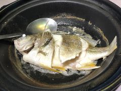 油盐焗海立鱼-百味馆·粤菜·湛江菜(后海花园店)