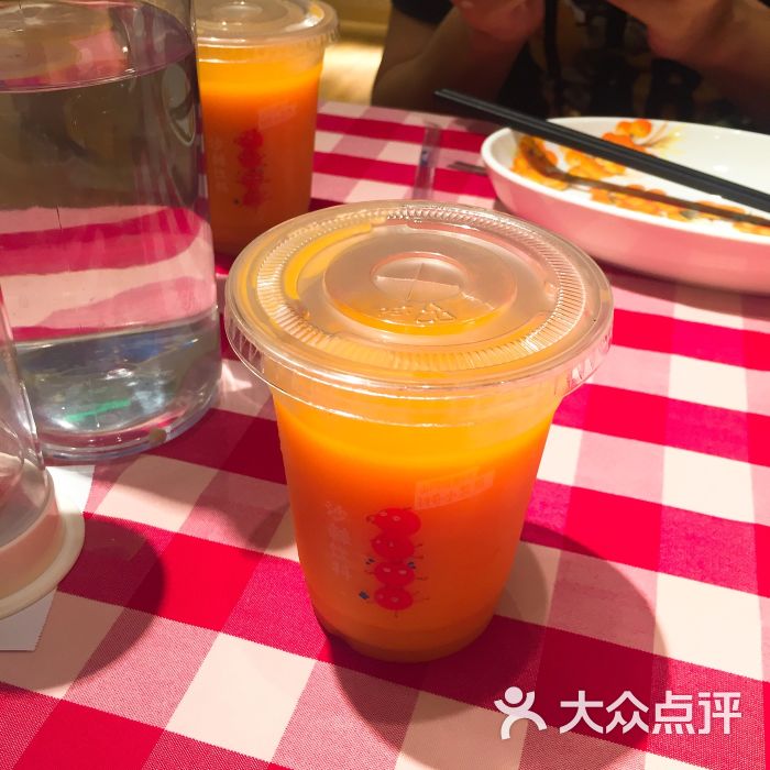 西貝莜麵村(武漢街道口創意城店)沙棘飲料圖片 - 第1張