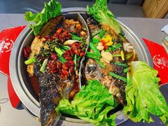 -集草轩·重庆麻辣烤鱼(西湖道店)