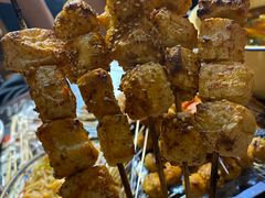 烤豆泡-勃利地摊·勃立小串烧烤