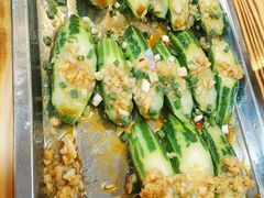 蒜蓉蒸丝瓜-番禺大岗仙庙烧鸡(芳村店)