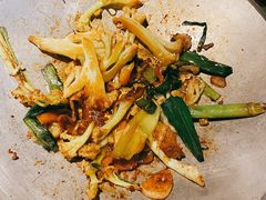 干锅有机花菜-绿茶餐厅(蓝色港湾店)