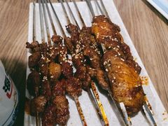 羊肉串-海生炒面  盐池手抓羊肉馆(鼓楼南街店)