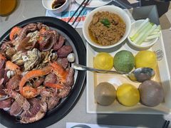 肉沫炒虾酱-大锅强·蒸海鲜青岛菜(吾悦广场店)