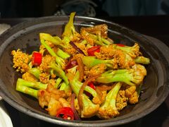 双虾铁锅花菜-德永枣香烤鸭(官舍店)