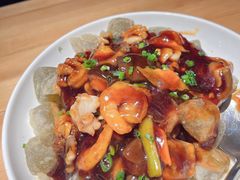 老连派三鲜焖子-王慧洁开口虾水饺·地道东北菜(银泰城店)