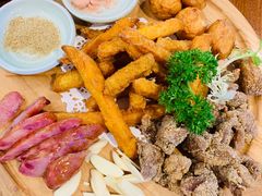 台湾传统小吃拼盘-芒果爆爆(东海缤纷店)
