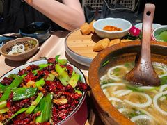 宫爆板筋-山石榴·贵州菜(丰盛里店)