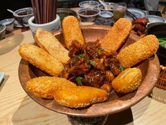 地锅鸡配烧饼-南京大牌档(龙江新城市广场店)
