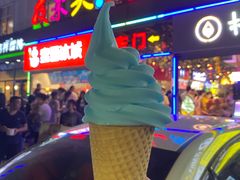 蓝莓冰淇淋-夜未央小吃街