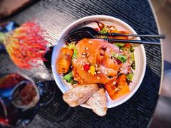 烟熏三文鱼色拉-wineapp葡萄酒餐吧(外滩金融中心店)