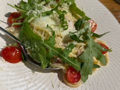温泉蛋奶油培根细扁面-Brut Eatery悦璞食堂(愚园路店)