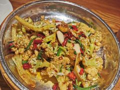 有机花菜-炊烟小炒黄牛肉(中心印象城店)