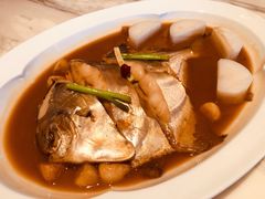 鲳鱼烧年糕-新荣记(新源南路店)